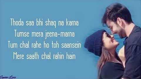 Oh Humsafar   Neha Kakkar & Tony Kakkar  Lyrical Video
