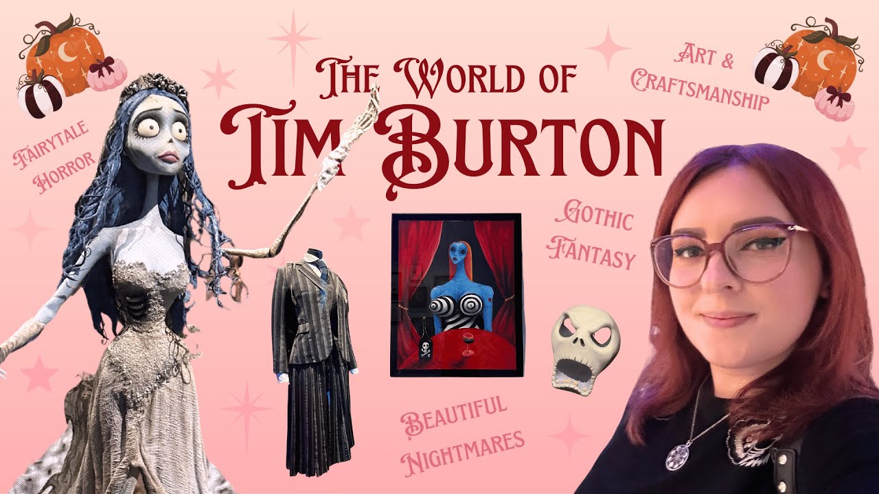 The World of Tim Burton Exhibit | London Travel Vlog | November 2024 ...