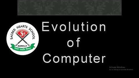 Class 5 Evolution of Computer