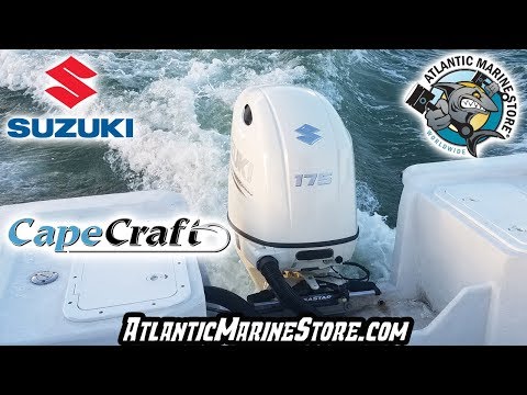 20' Cape Craft Sea Trial Repowered with 175HP Suzuki - Atlantic Marine