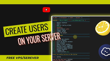 How to create premium vps - how to create users on your server