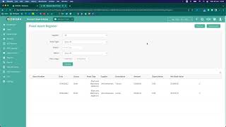 How to use fixed assets functionality within Nomisma