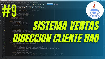 Punto de Venta en Java y Apache NetBeans: Dirección Cliente DAO #Data Access Object