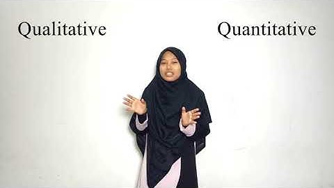 SQQS 1013 ELEMENTARY STATISTIC TEAM 3 K01 QUALITATIVE & QUANTITATIVE VARIABLES