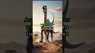 Zaman Prasejarah Sauroposeidon vs Argentinosaurus Raksasa Fosil #DinosaurusRaksasa