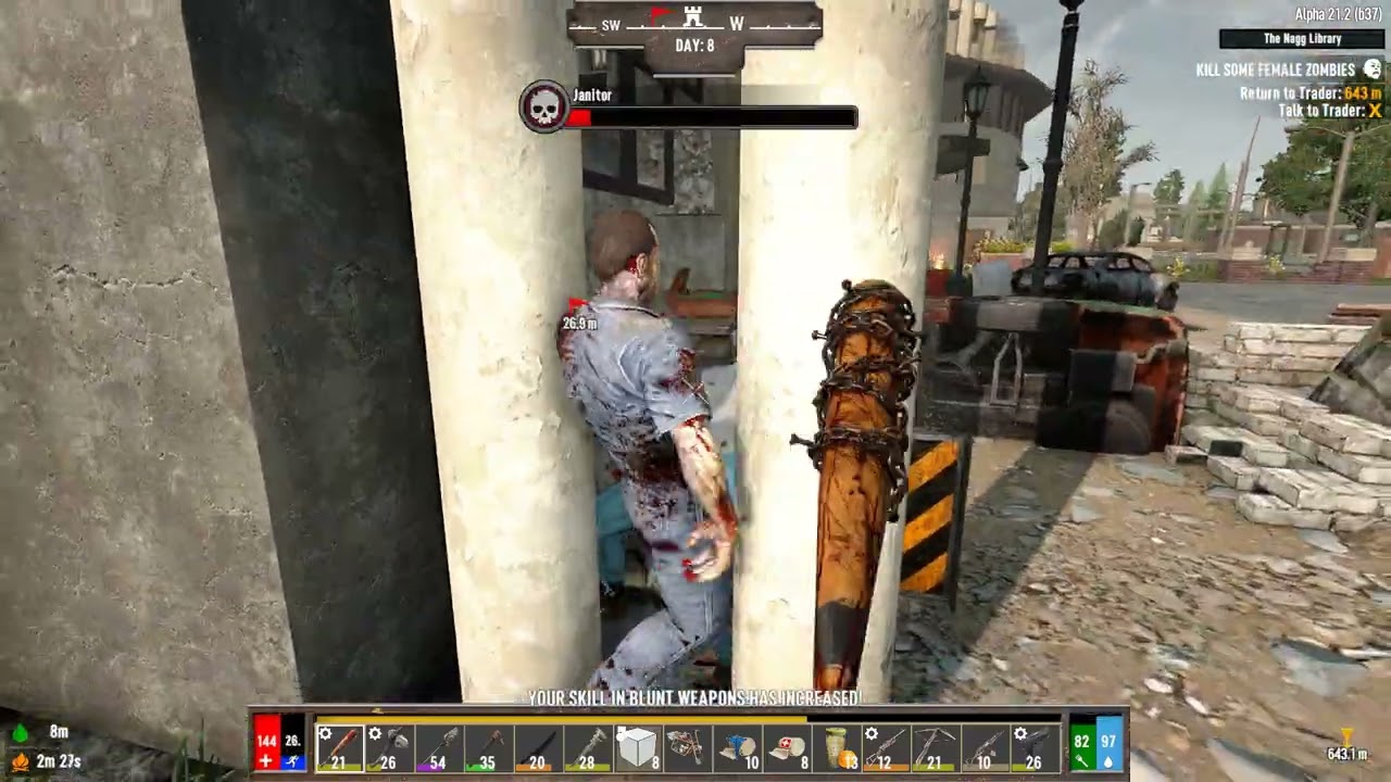 7 Days to Die Darkness Falls Alpha 21.2 Day 8