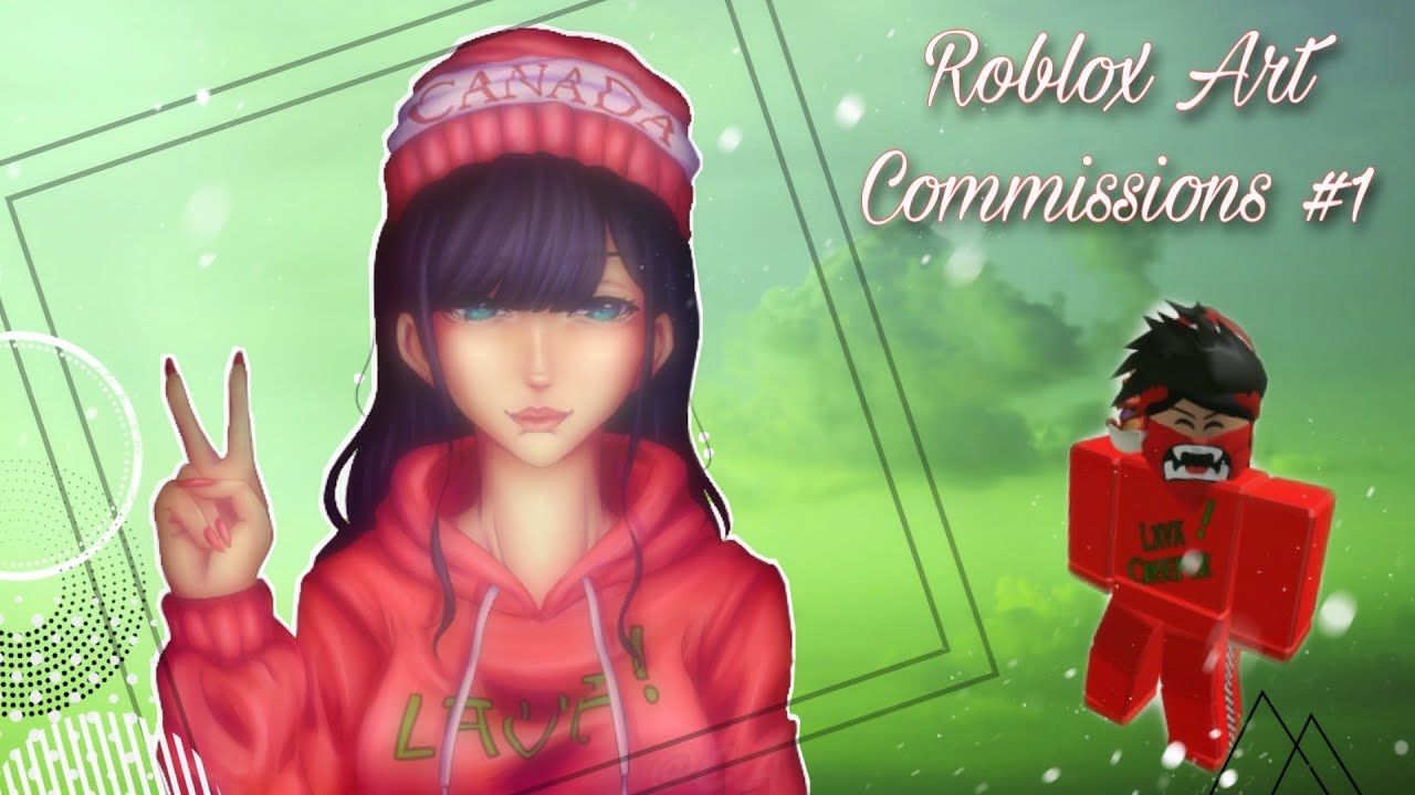 Roblox Art Commissions Lava Creeper Youtube - roblox speedpaint commissions
