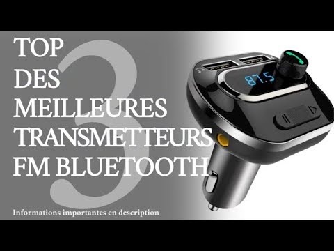 LENCENT Transmetteur FM Bluetooth 5,1, Allume Cigare Blu