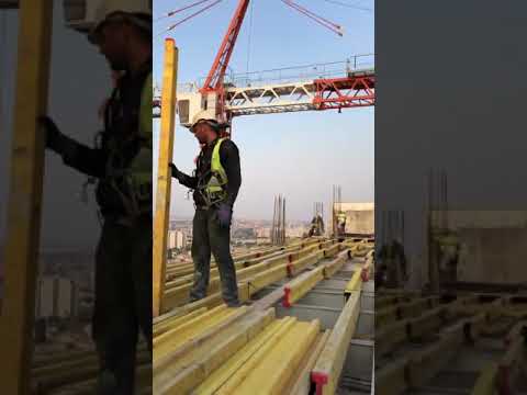 عمل اكرو و دوكا علا ارتفاع اعلى من ٧٠ متر