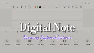 8 Samsung keyboard features (Digital notes on Samsung Galaxy S7 FE) screenshot 3
