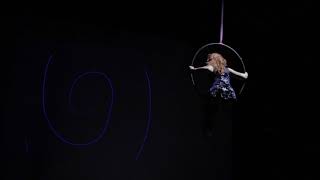 : AERIAL HOOP alice in wonderland