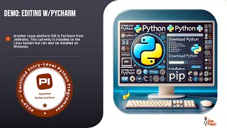 PCEP-007: Editing Python Scripts Using PyCharm on Ubuntu Linux