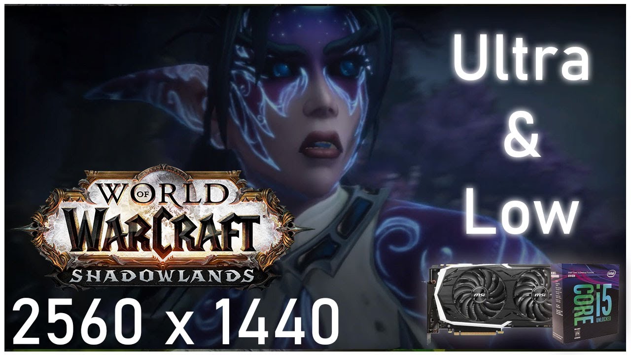 helikopter Saucer Charlotte Bronte World of Warcraft: Shadowlands | 2K | i5 8600k | RTX 2070 | Ultra - Low  Settings | FPS Test - YouTube