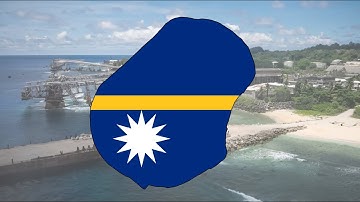 Nauru - Flag Map Speedpaint