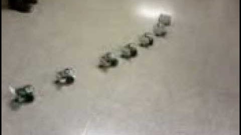 Boe-Bot Robots Play "Follow the Leader"