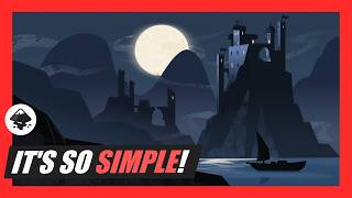 How to Make Backgrounds Like 'Samurai Jack' in Inkscape