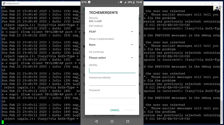 Radius Server - FreeRadius and Clients - CentOS 8