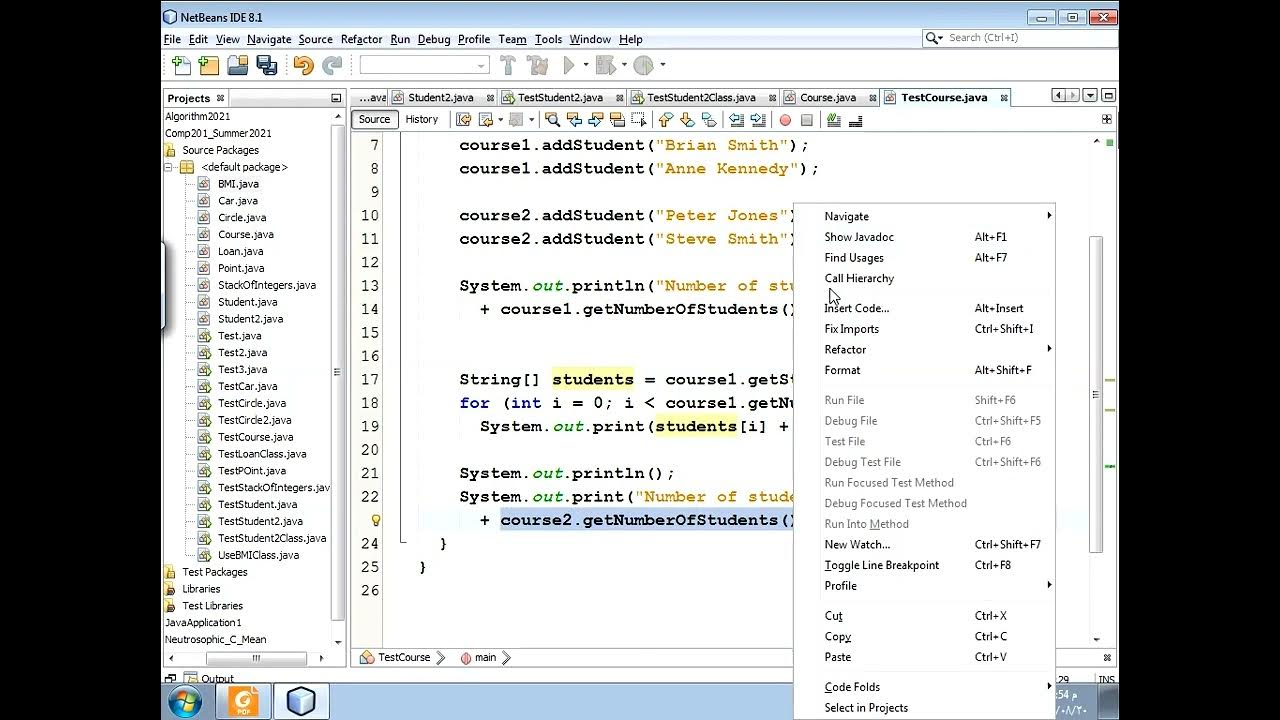 06 - OOP object oriented programming with java - Dr. Sameh Basha شرح ...
