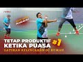 TETAP PRODUKTIF SAAT BERPUASA #1 | LATIHAN KELINCAHAN DIRUMAH AJA ALA BANG PAI!!