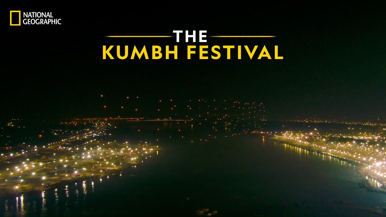 ⁣The Kumbh Festival | India from Above | हिन्दी | National Geographic