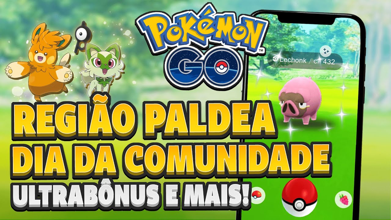 Ultrabônus: Novos Pokémon de Paldea chegam ao Pokémon GO em 2023