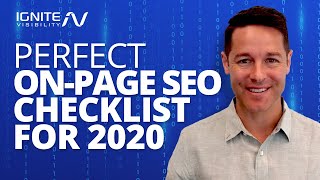 21 Point On-Page SEO Checklist (Rank #1 In 2020) 21 Point On-Page SEO Checklist (Rank #1 In 2020)