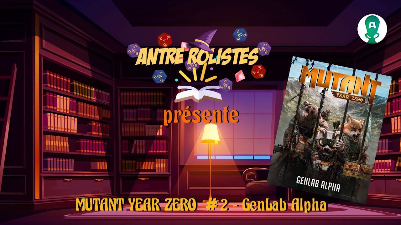 MUTANT YEAR ZERO - GENLAB ALPHA - Présentation du livre