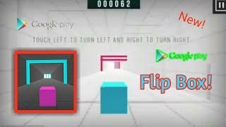 Flip box: Flipping Box inside the cube tunnel Game screenshot 5