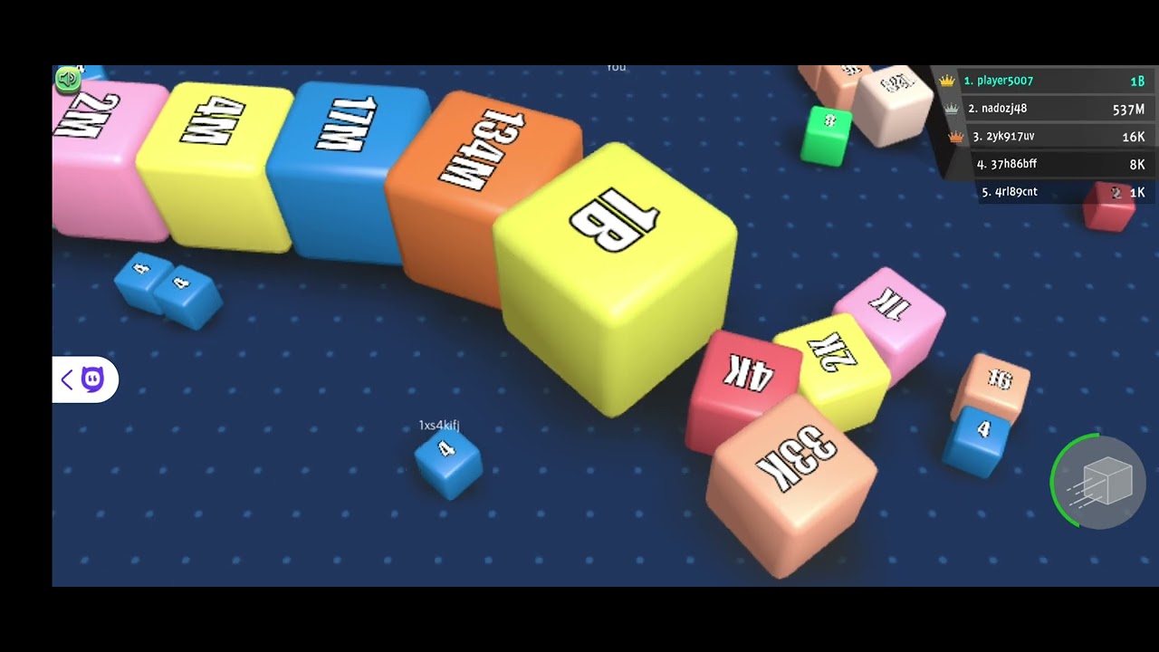 Cubes 2048.io - Over 1.1Quintillion score! 