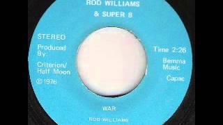 Rod Williams & Super 8 -  War  [1976] chords