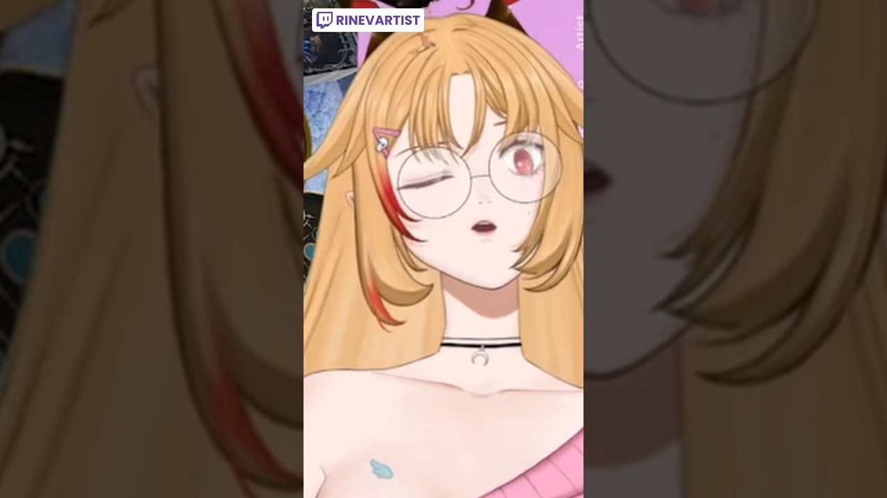 😨??!! #vtuber #vtubermodel #twitchclips #funny #anime #videohighlights #videoclips