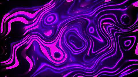 Bright Abstract Neon Multicolor Lines Looped Animation Video Background