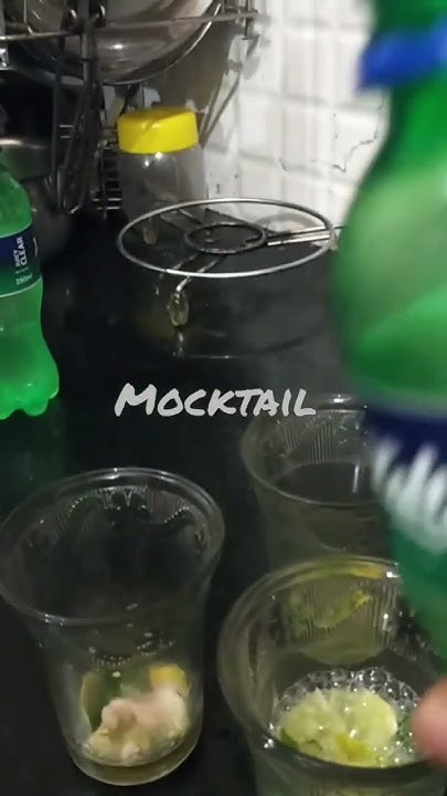 How to make mocktail at home easy recipe - YouTube