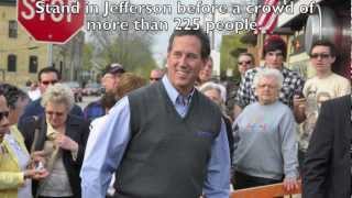 Santorum visits Jefferson