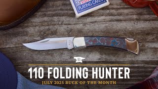 2025 July Buck Of The Month 110 Folding Hunter
