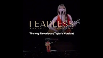 My favorite song from each TS album ! #taylorsversion #shorts #taylorswifttheerastour #music #edit