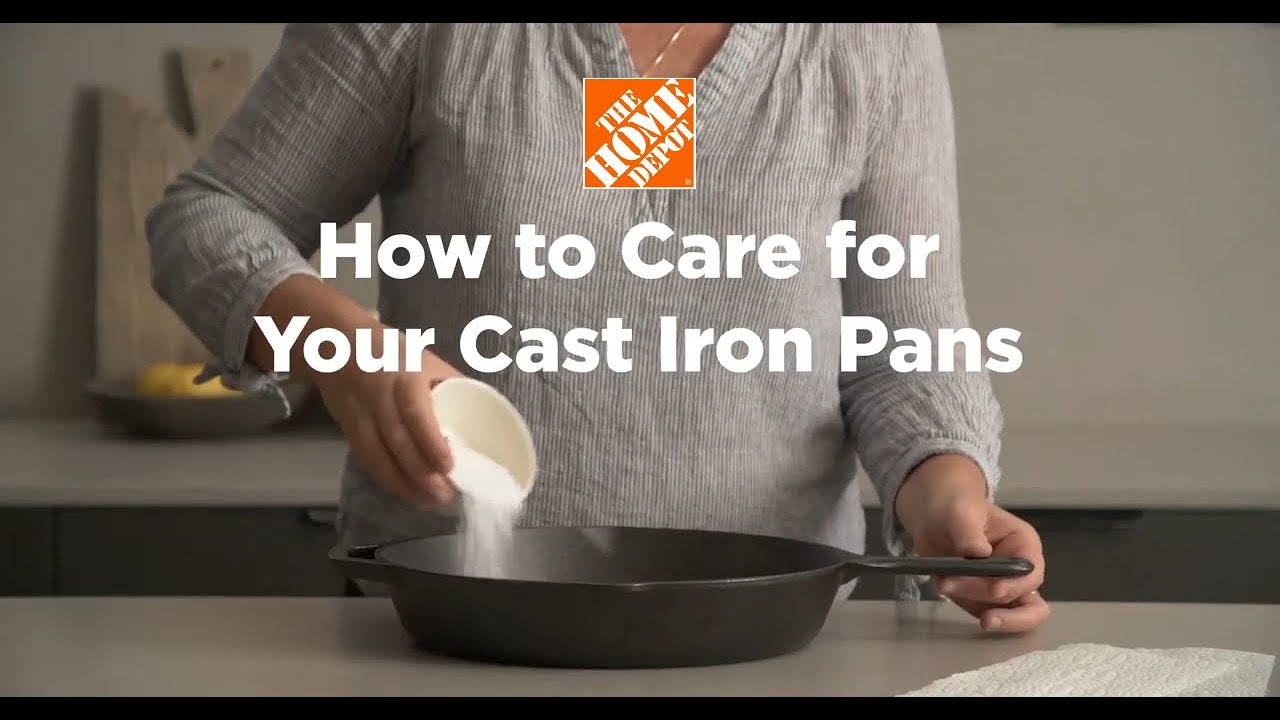 How to Clean and Care for Cast Iron Cookware