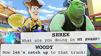 I forced Movie Scripts to compete in Mario Kart. Things got heated.