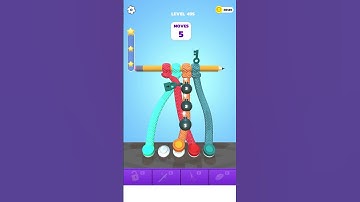 Tangle master 3D / New iOS game play #495 #shorts