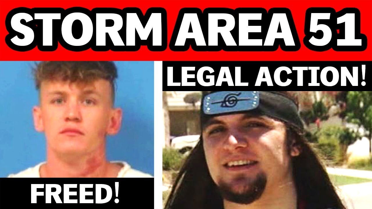 Area 51 Raid Sparks LEGAL ACTION! YouTubers FREED After Storming Area 51! September 20th Event NEWS!