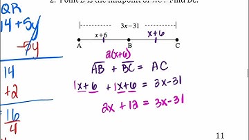 1.3A Midpoint and Segment Bisector
