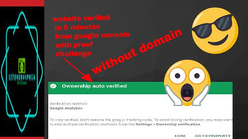 How to verify your website with google search console in just 5 minutes challenge|| siteoerosphia ||