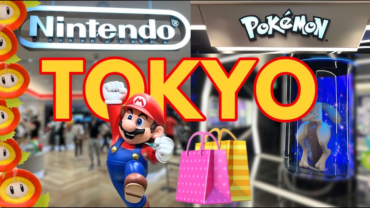 Japan's Official Nintendo Store Tour in Shibuya, Tokyo