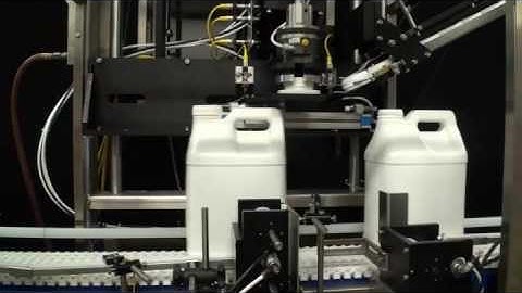 One Head Inline Chuck Capping Machine | Inline Packaging