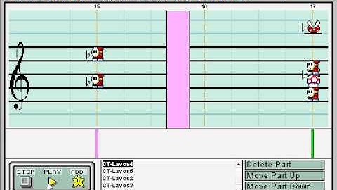 Chrono Trigger, Lavos Theme - Mario Paint Composer