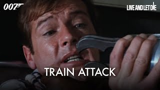 LIVE AND LET DIE | 007 Train Fight – Roger Moore | James Bond