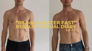 88 hours WATER FAST I Visual diary I GRWM ep.13