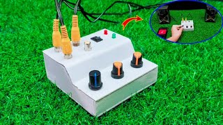 How To Make DJ Mixer | घर पर बनाओं ये डी जे मिक्सर | mini DJ Mixer