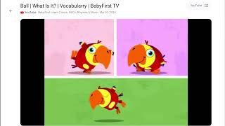 Babyfirsttv Vocabularry Theme Song 2010-2014-2016
