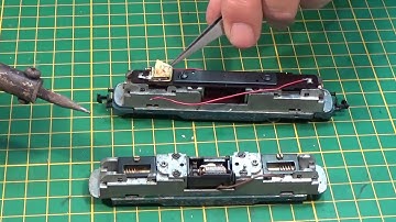 Restoring a Minitrix N206 Warship Class 42, 